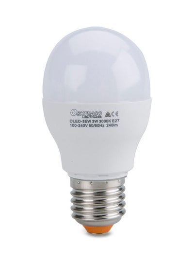 Buy E27 3W LED Lamp White in UAE