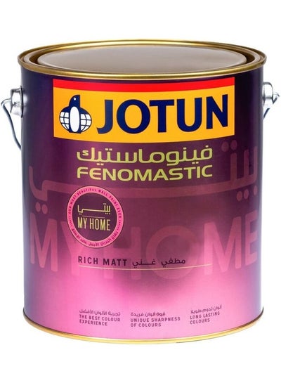 Buy Fenomastic My Home Rich Matt Interior Paint white 4000ml in UAE