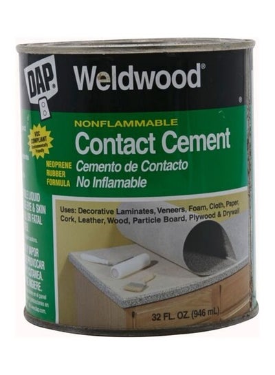 Buy Nonflammable Original Contact Cement Grey 946ml in UAE