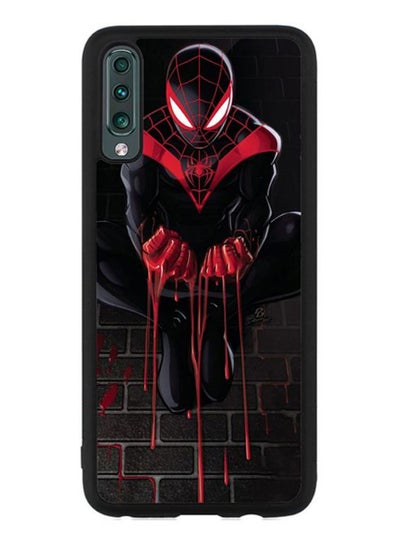 Buy Protective Case Cover For Samsung Galaxy A50 Red/Black in Saudi Arabia