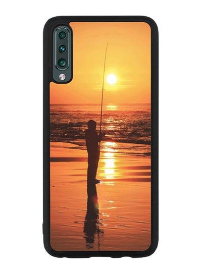 Buy Protective Case Cover For Samsung Galaxy A50 Brown in Saudi Arabia