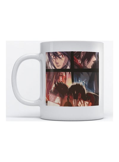 Buy Mug Naruto Anime for Coffee and Tea White 350ml in UAE