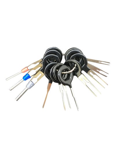 اشتري 11Pcs/Set Terminal Removal Tools Car Electrical Wiring Crimp Connector Pin Extractor Kit في السعودية