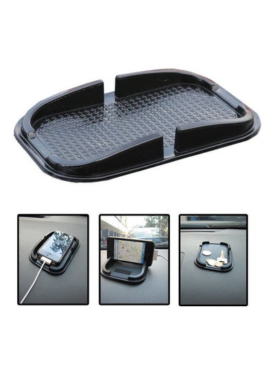 Buy Car Mobile Phone Holder Non Slip Dashboard Mat Anti Skid Grip Mount - Black in UAE