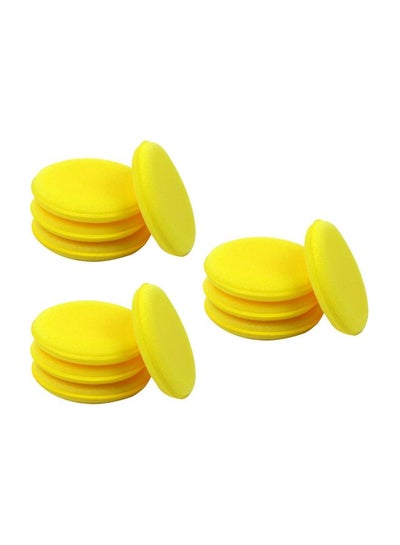 Buy 12-Piece Waxing Polish Sponge in Saudi Arabia