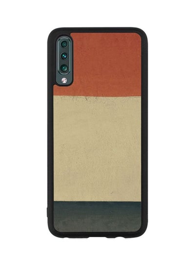 Buy Protective Case Cover For Samsung Galaxy A50 Black/Beige/Red in Saudi Arabia