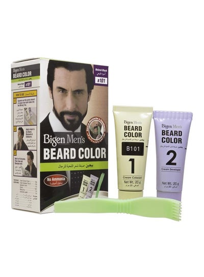 Buy B101 Beard Color Natural Black 40grams in UAE