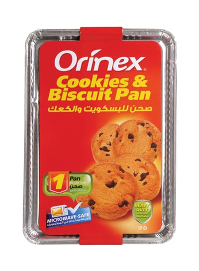 Buy Foil Cookies Pan White in Saudi Arabia