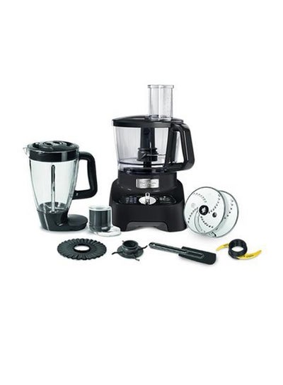 Buy Double Force Food Processor, Large capacity, 8 attachments, 28 functions, Plastic 3 L 1000 W FP821827 Black/Clear in Saudi Arabia