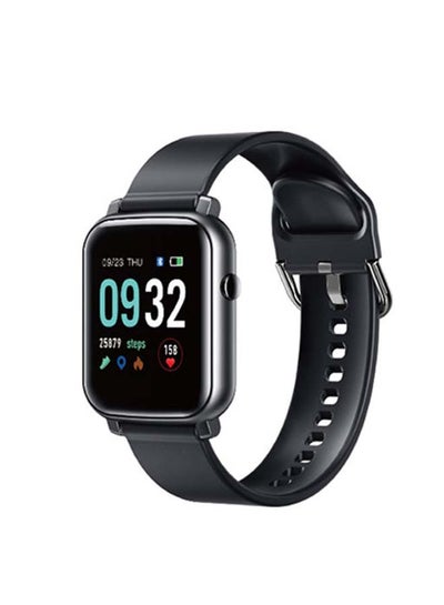 Buy JR-FT1 Smartwatch With 20mm Silicone Strap Black in Saudi Arabia