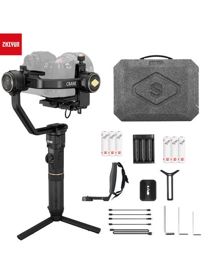 Buy Crane 2S Combo Professional 3-Axis Handheld Gimbal Stabilizer With TransMount Mini Black in UAE