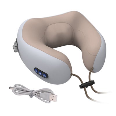 Buy U-Shaped Massage Pillow Household Neck Massager in Saudi Arabia