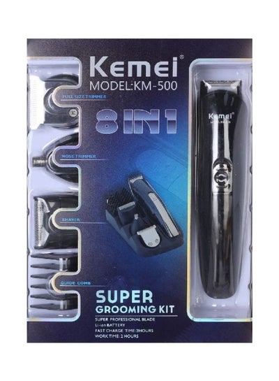 Buy Km - 600 Professional Hair Clipper Electric Shaver Black in Egypt