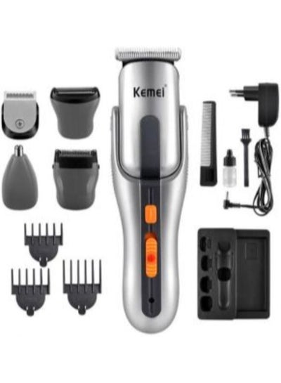 Buy Km-680A Shaver For Men Silver in UAE