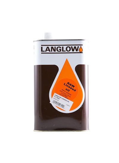 Buy Raw Linseed Oil Multicolour 1000ml in UAE