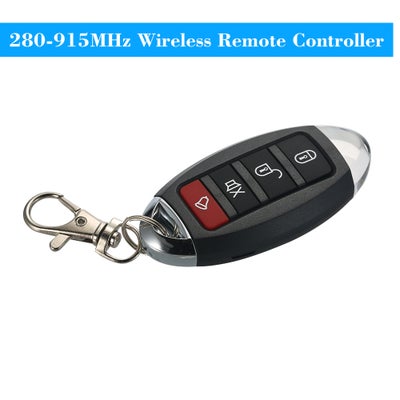 اشتري 280-915MHz Wireless Remote Control Duplicator Key Fob Black 9 x 6 x 1.5cm في السعودية