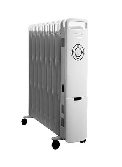 Buy Oil Filled Heater,  2500W, 3 Heat settings,13 fins 2500.0 W HD969-S13E White in Saudi Arabia
