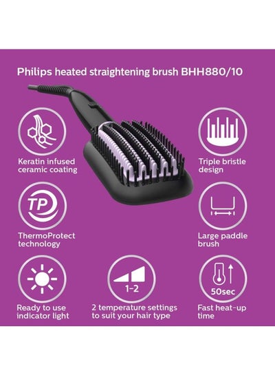 Buy Now - Hair Straightening Brush Black/Violet with Fast Delivery ...