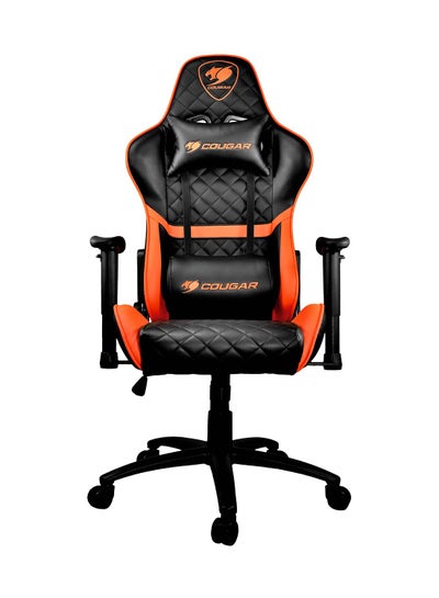 Buy Cougar Gaming Chair Armor One, Steel-Frame, Breathable Pvc Leather, 180° Recliner System, 120Kg Weight Capacity, 2D Adjustable Arm-Rest, Steel 5-Star Base in UAE