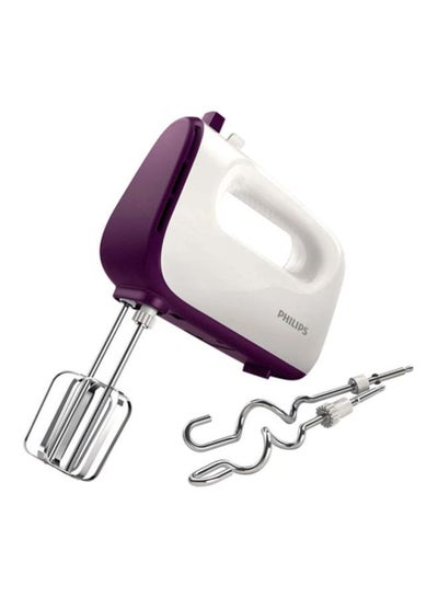 Buy Viva Collection Handheld Mixer 400W 400 W HR3740/11 White/Purple/Silver in Saudi Arabia