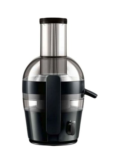 Buy Electric Juicer 700W HR1855/72 Black/Silver/Clear in UAE