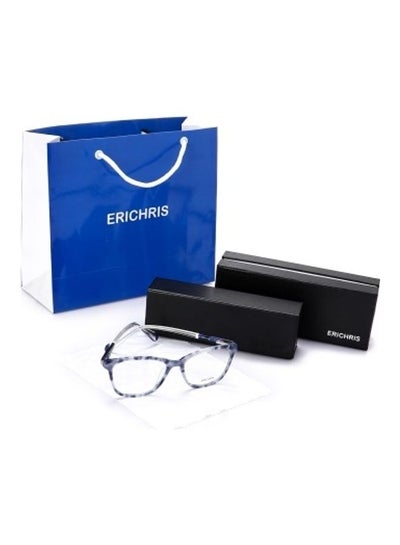 Buy men Optical Eyeglass Square Frame With Case in Egypt