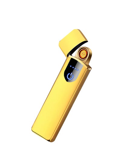 Buy Touch Lighter Gold 8*3*10cm in UAE