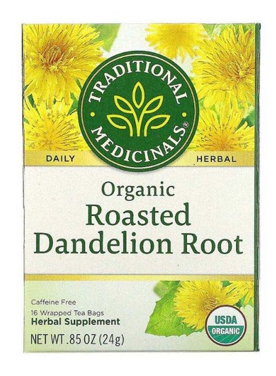 اشتري Roasted Dandelion Root Herbal Tea Bag 0.85ounce في السعودية