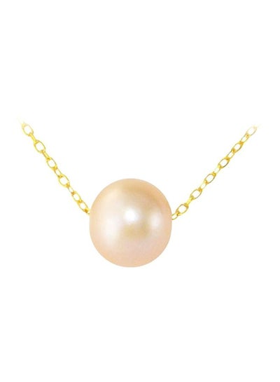 Buy 18 Karat Gold Pearl Pendant Necklace in UAE