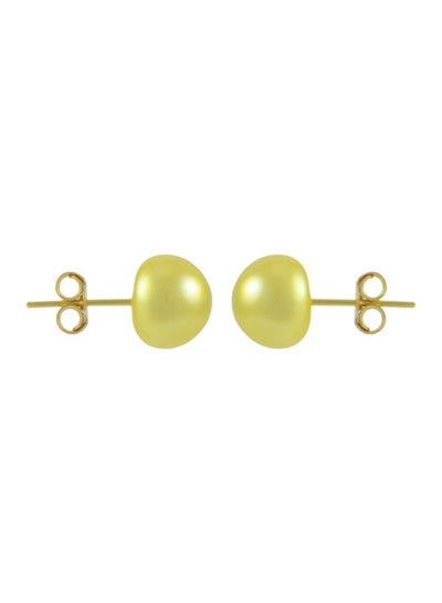 Buy 18 Karat Gold Pearl Earrings in UAE