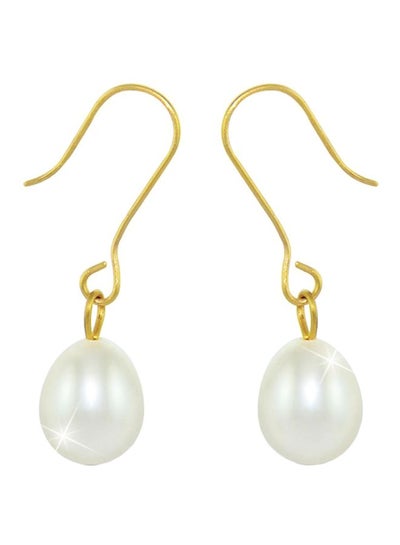 Buy 10 Karat Gold Pearl Earrings in UAE