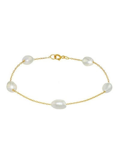 10 Karat Gold Pearl Bracelet price in Saudi Arabia | Noon Saudi