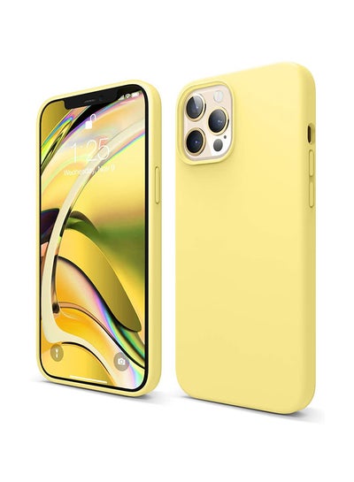 Buy 3 Layer Shockproof Cover Case For iPhone 12/12 Pro Yellow in UAE