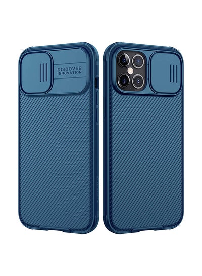 اشتري Slim Stylish Protective Case For iPhone 12 Pro/12 blue في مصر