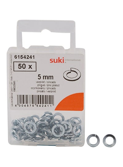 Buy M5 Spring Washers Silver in Saudi Arabia