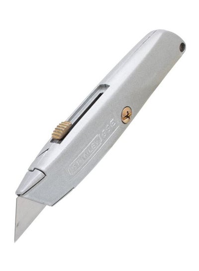 Buy retractable Blade Knife Silver 6inch in UAE