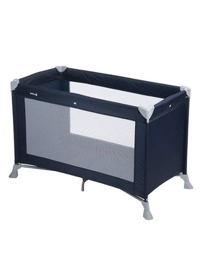 Buy Soft Dreams Travel Cot - Navy Blue/Grey in UAE