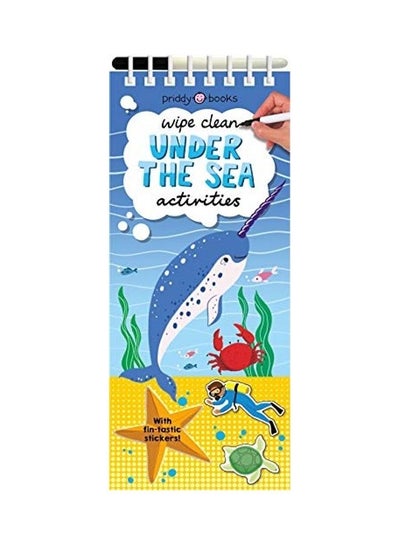 اشتري Wipe Clean Activities: Under the Sea: With Fin-Tastic Stickers! Paperback الإنجليزية by Priddy, Roger - 2020 في الامارات