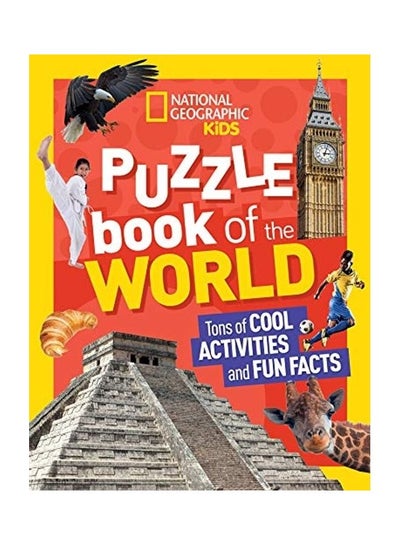 Buy National Geographic Kids Puzzle Book Of The World paperback english - 2020 in UAE