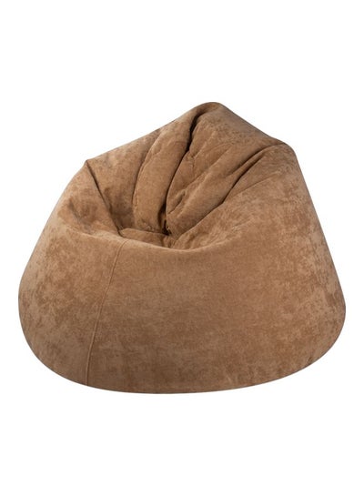 Buy Bagzo Relaxing Bean Bag Brown 100x50x100cm in Saudi Arabia