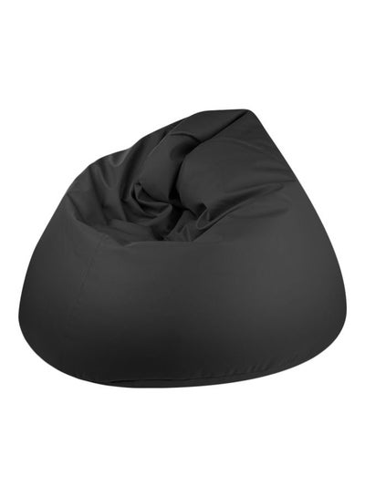 Buy Bagzo Relaxing Bean Bag Black 100x50x100cm in Saudi Arabia