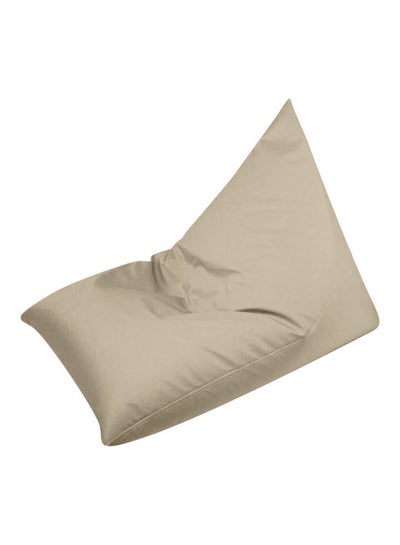 Buy Bagzo Relaxing Bean Bag Beige 150x50x100cm in Saudi Arabia