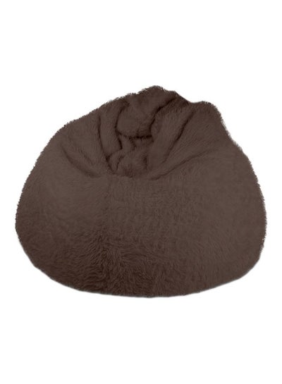 Buy Bagzo Bean Bag Dark Brown 120x50x120cm in Saudi Arabia