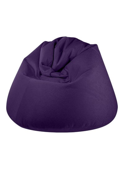 Buy Bagzo Dashline Bean Bag Purple 100x50x100cm in Saudi Arabia