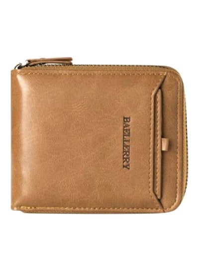 Buy Casual Horizontal Wallet Light Brown in Saudi Arabia