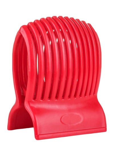 Buy Multiuse Tomato Slicer With Firm Grip Red 11 x 8 x3cm in Saudi Arabia