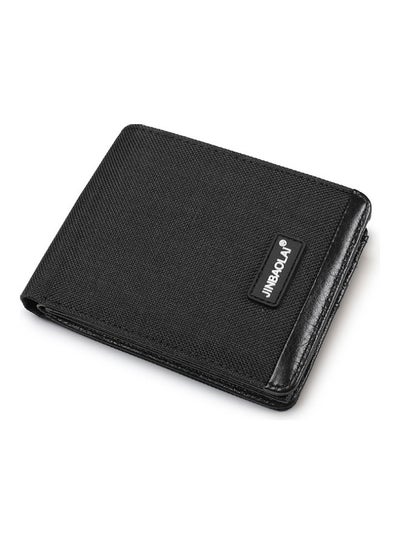 Buy Leather Card Wallet Black in Saudi Arabia