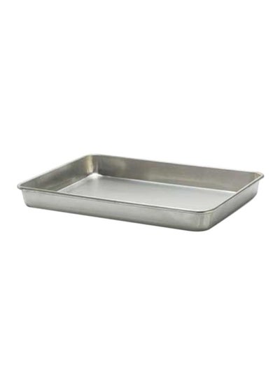 اشتري High Rise Cake Baking Pan Silver 13x17.8x2 inch في السعودية