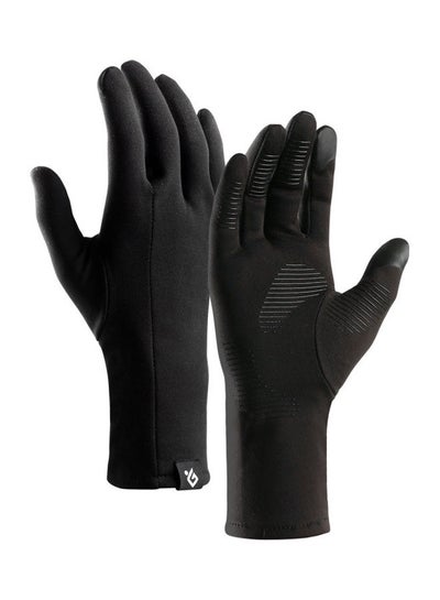 Buy Winter Thermal Warm Full Finger Gloves Cycling Anti-Skid Touch Screen Warm Gloves for Winter Outdoor Sports 24*24*24cm in UAE