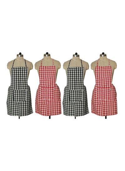 Buy 4-Piece Printed Apron Set in Egypt